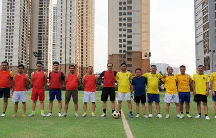 DMC tổ chức giải đấu giao hữu bóng đá