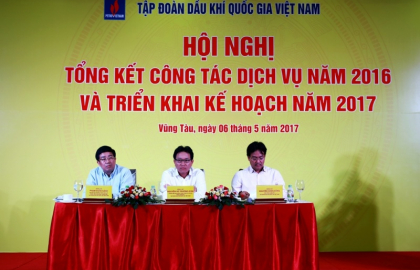 Tập đoàn Dầu khí Việt Nam tổng kết công tác dịch vụ năm 2016