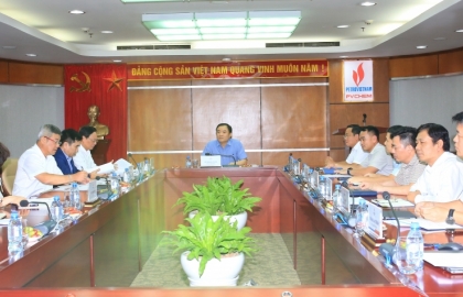 Tổng Giám đốc PVN làm việc với PVChem