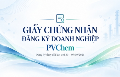 Giấy chứng nhận đăng ký kinh doanh thay đổi lần thứ 30 