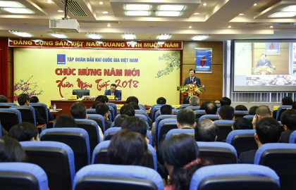 Phó Thủ tướng Trịnh Đình Dũng thăm và làm việc tại Tập đoàn Dầu khí Việt Nam