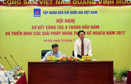6 tháng đầu năm 2017: Tập đoàn Dầu khí Việt Nam hoàn thành vượt mọi chỉ tiêu sản xuất kinh doanh